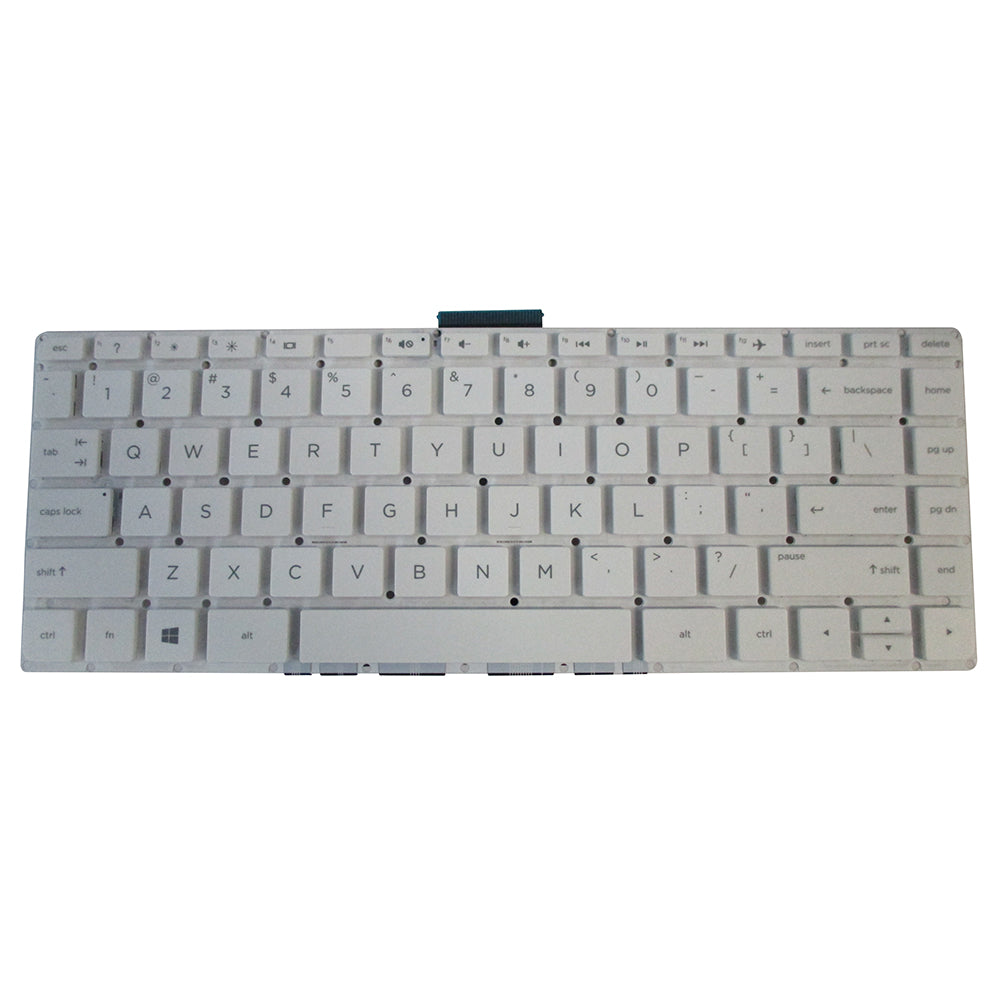 New HP Stream 14-AX White US Keyboard