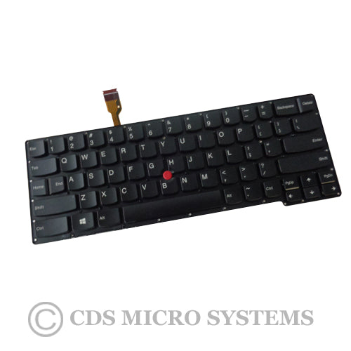 New Lenovo ThinkPad X1 Carbon Gen 2 Laptop Black Backlit Keyboard 0C45108