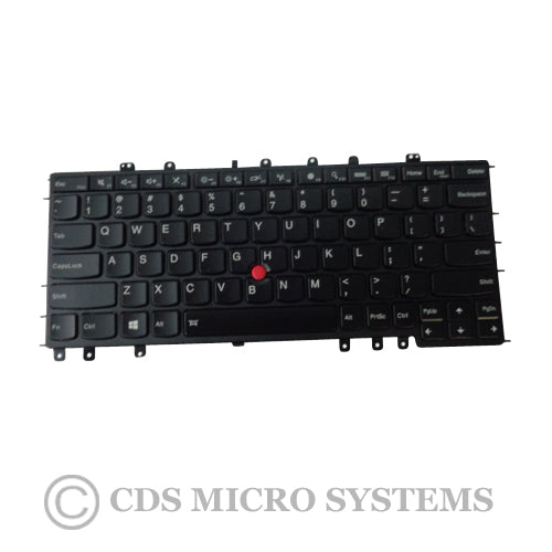 New Lenovo ThinkPad Yoga S1 S240 Laptop Black Keyboard w/ Pointer - Backlit