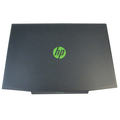 New HP Pavilion 15-CX 15T-CX Black Lcd Back Cover w/ Acid Green Logo L20313-001