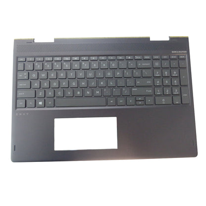 New Genuine HP ENVY 15-BQ 15Z-BQ Palmrest w/ Backlit Keyboard L22413-001