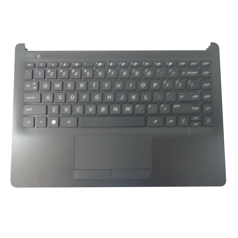New HP 14-CF 14-DF 14-DK Palmrest w/ Keyboard & Touchpad L24818-001