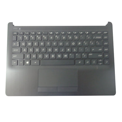 New HP 14-CF 14-DF 14-DK Palmrest w/ Keyboard & Touchpad L24818-001