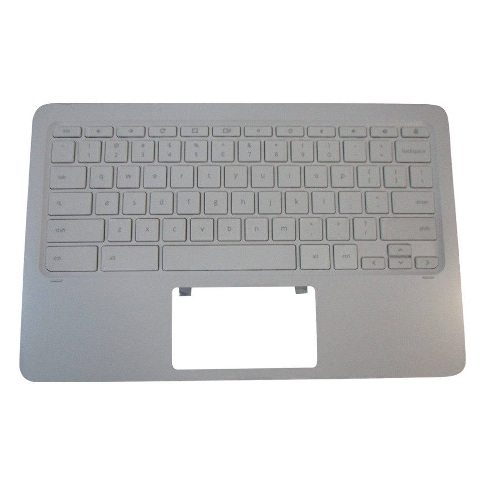 New HP Chromebook 11-AE White Palmrest w/ Keyboard L36472-001