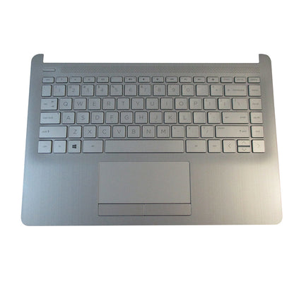 New HP 14-CF 14-DF 14-DK Palmrest w/ Non-Backlit Keyboard & Touchpad L48648-001