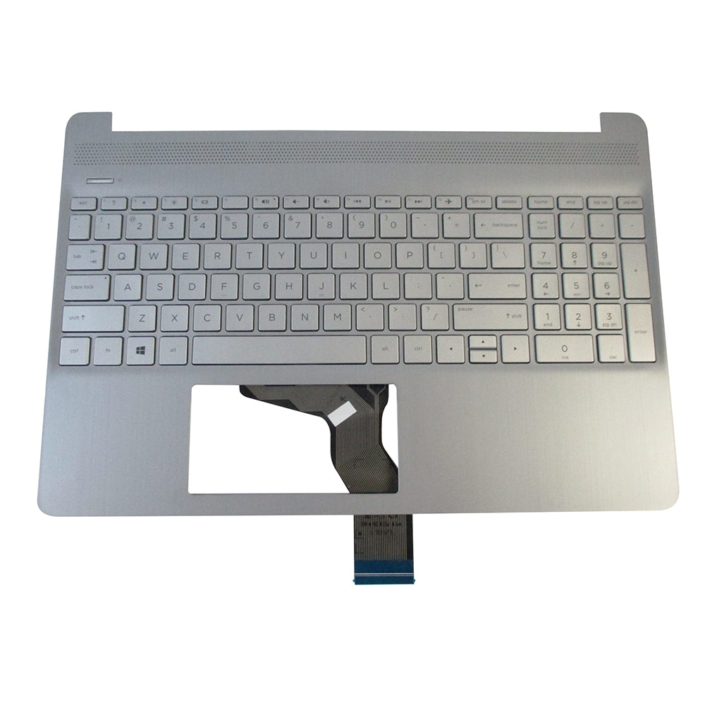 New HP 15-DY 15-EF 15s-EQ 15s-FQ Palmrest w/ Non-Backlit Keyboard L63578-001