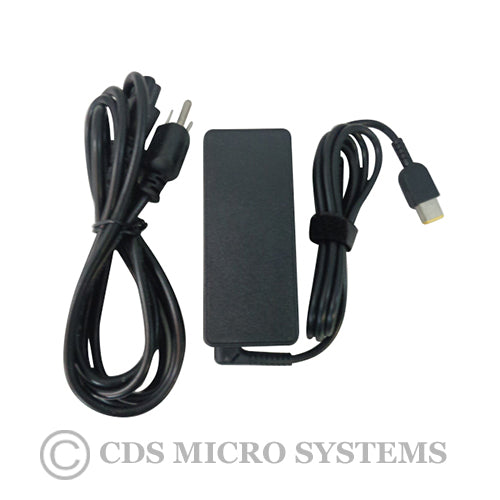 New Lenovo ThinkPad 65W Ac Adapter Charger & Cord (Slim Tip) 36200253 45N0261
