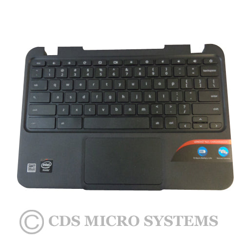 New Lenovo Chromebook N21 Laptop Black Upper Case Palmrest, Keyboard & Touchpad