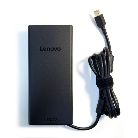 Front view of Lenovo Legion 9i Gen 10 Intel 18″ 400W Original Laptop Charger