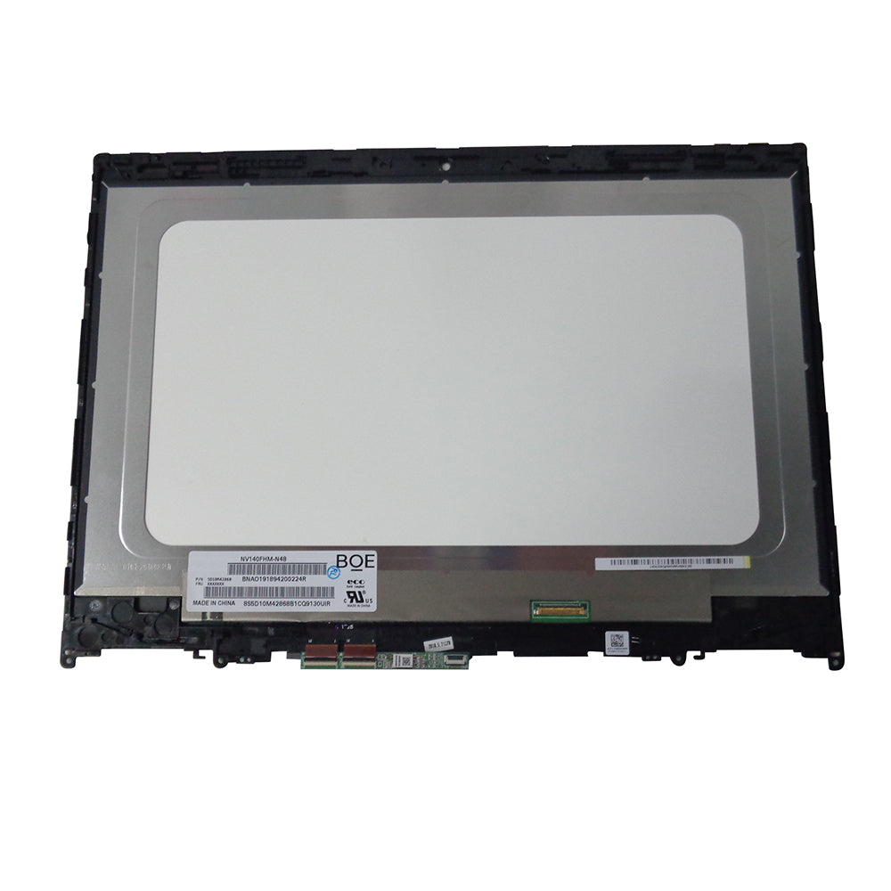New Lenovo Flex 5-1470 IdeaPad Yoga 520-14IKB Lcd Touch Screen w/ Bezel 14" FHD