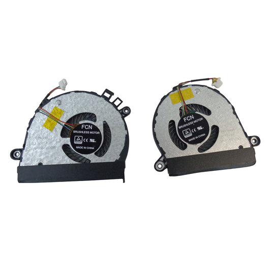 New Lenovo Ideapad Yoga 710-15IKB 710-15ISK Cpu Gpu Fan Set DC28000HRF0 DC28000HPF0