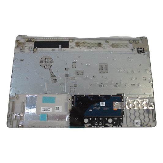 New HP 250 255 256 G8 G9 Silver Palmrest w/ Non-Bklt Keyboard & Touchpad M31100-001