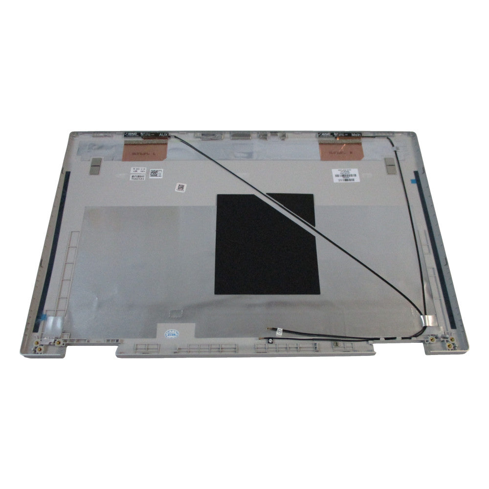 New HP Pavilion 15-ER Silver Lcd Back Top Cover w/ Wifi Antenna M45108-001