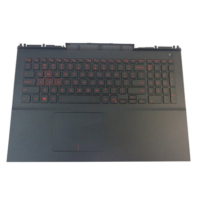 New Dell Inspiron 7566 7567 Palmrest w/ Backlit Keyboard & Touchpad MDC8K
