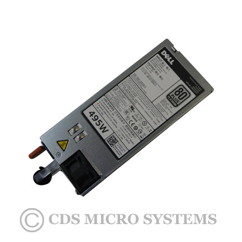 New Dell PowerEdge T320 T420 T620 R620 R720 Server Power Supply 495W N24MJ 3GHW3
