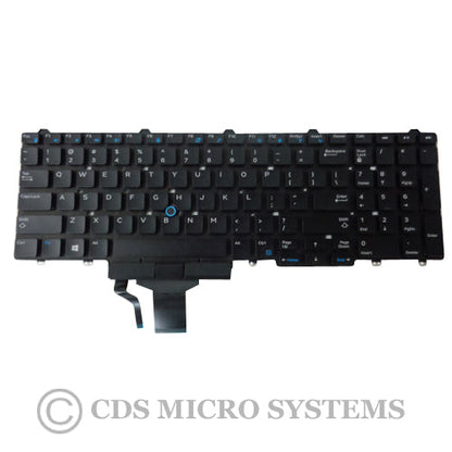 New Dell Latitude E5550 E5570 Non-Backlit Keyboard w/ Pointer & Buttons N7CXW