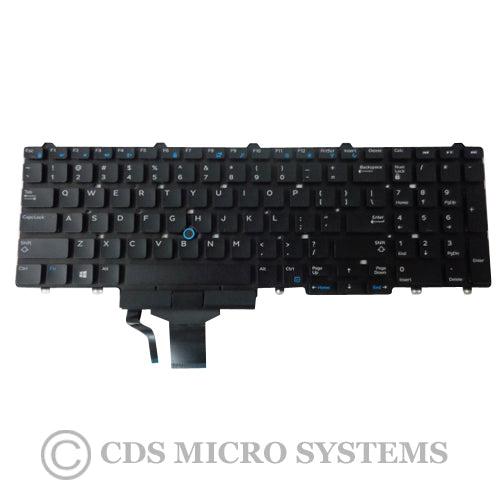 New Dell Latitude E5550 E5570 Non-Backlit Keyboard w/ Pointer & Buttons N7CXW