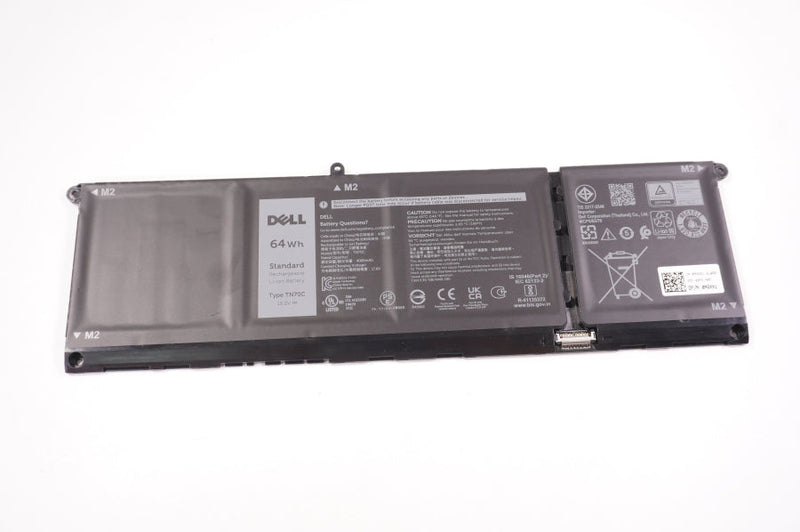 New TN70C Dell Laptop 64Wh 152V 4000mAh Battery