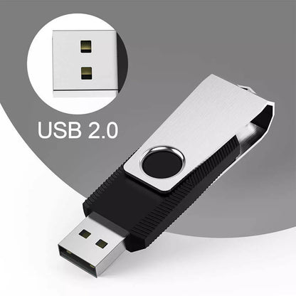New 128GB USB Flash Drives USB 2.0 Black and Silver - LIQUIDATION SALE