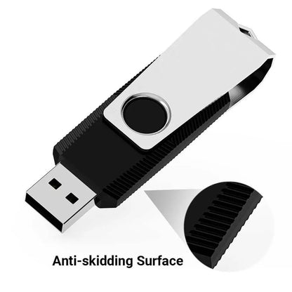 New 128GB USB Flash Drives USB 2.0 Black and Silver - LIQUIDATION SALE