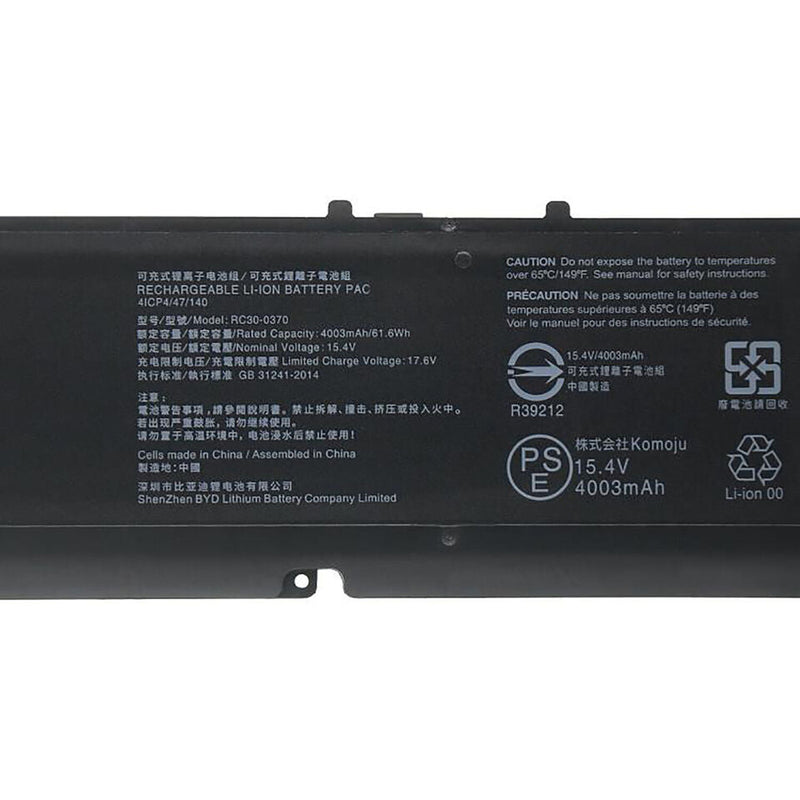 New Genuine Razer Blade RC30-0370 RZ09-0368 RZ09-0370 RZ09-0427 Battery 61.6WH