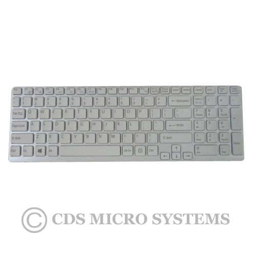 New Sony VAIO E15 SVE15 White Laptop Keyboard
