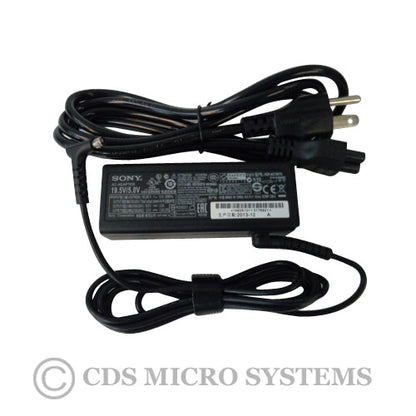 New Sony VAIO VGP-AC19V74 ADP-45DE B Laptop Ac Adapter Charger & Cord 44 Watt