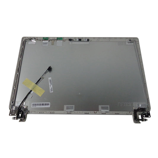 New Toshiba Satellite S55-B S55T-B Silver Lcd Back Cover w/ Hinges A000295170