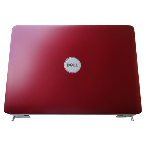 New Dell Inspiron 1525 1526 Red Lcd Back Cover & Hinges TY059