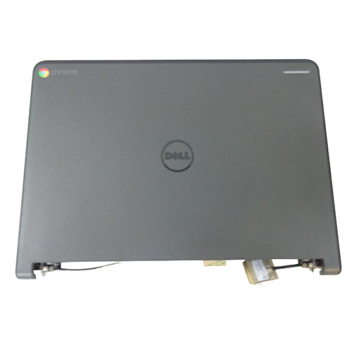 New Dell Chromebook 11 (3120) Lcd Back Cover & Hinges WFTT3 - Touchscreen Version