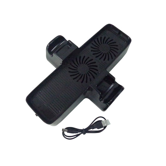 New USB Powered Dual Cooling Fan Base Stand for Microsoft XBOX 360 Slim Consoles