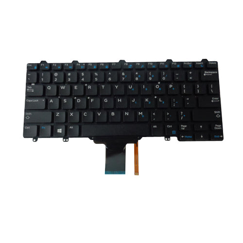 New Dell Latitude E5270 E7270 XPS 12 (9250) Laptop Black Backlit Keyboard XCD5M