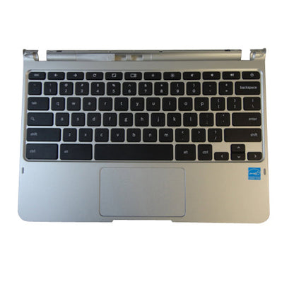 New Samsung Chromebook XE303C12 Silver Palmrest, Keyboard & Touchpad BA75-04170A
