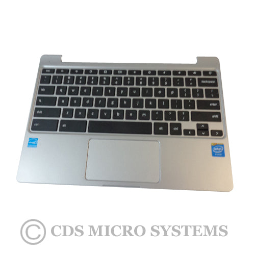 New Samsung Chromebook XE500C12 Laptop Silver Palmrest, Keyboard & Touchpad